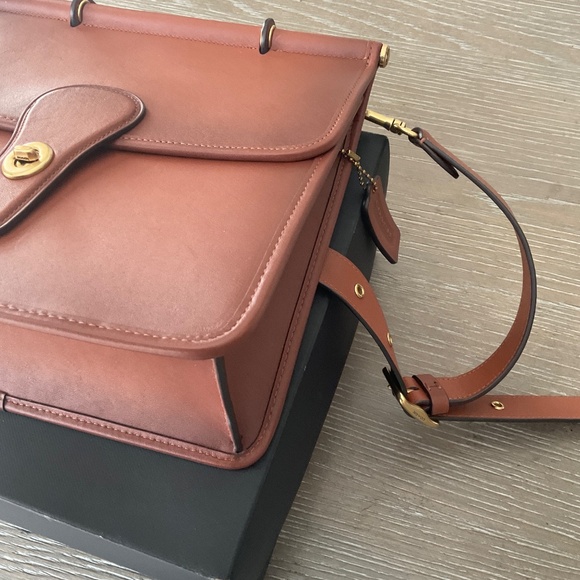 Coach WillisTop Handle Saddle Bag - Picture 4 of 9
